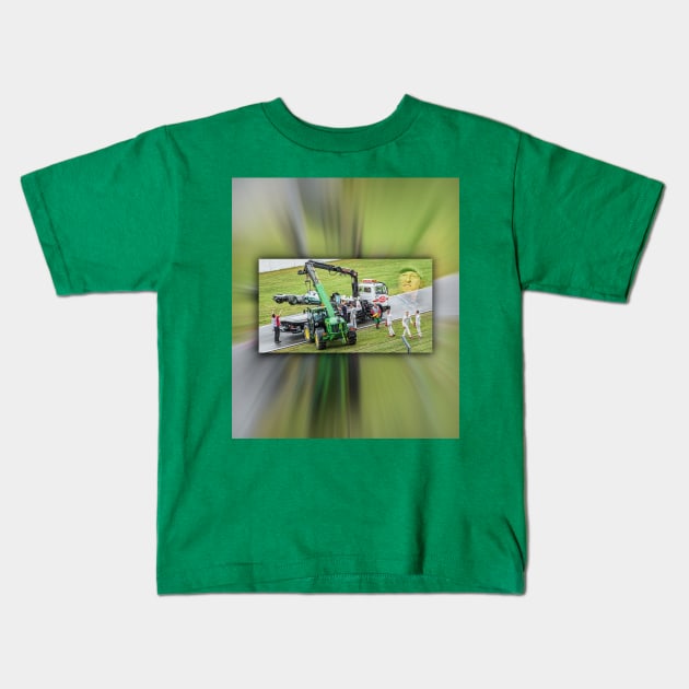 Michael Schumacher 4x Kids T-Shirt by coolArtGermany